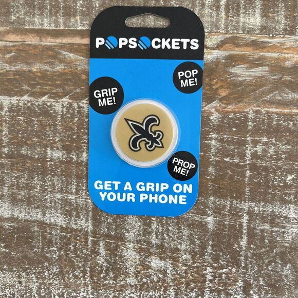 PopSockets New Orleans Saints Pop-Up‎ Phone Holder - Picture 1 of 2